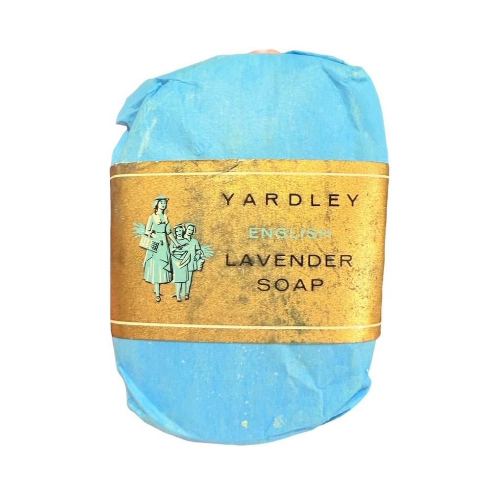 1969 Vintage Yardley Old English Lavender‎ 3 oz Bar Soap Collectable